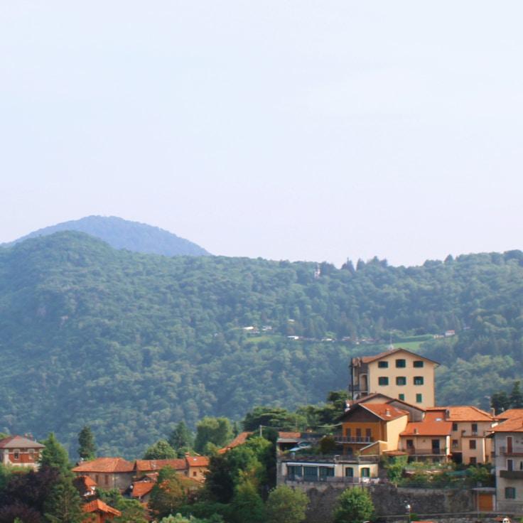Entertainment zone at night in United States